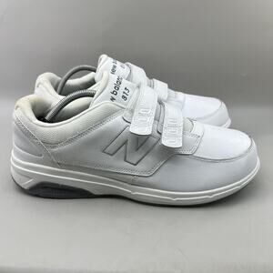 New Balance 813 Walking Shoes Men Size 11.5 4E Wide White Comfort Strap Sneakers